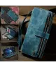 CaseMe C30 Samsung Galaxy S25 Ultra Hoesje Pasjeshouder Book Case Blauw