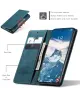 CaseMe 013 Samsung Galaxy S25 Hoesje Book Case met Standaard Blauw