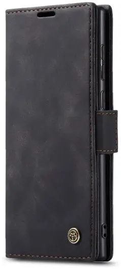 CaseMe 013 Samsung Galaxy S25 Ultra Hoesje Book Case met Standaard Zwart afbeelding 12