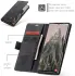 CaseMe 013 Samsung Galaxy S25 Ultra Hoesje Book Case met Standaard Zwart afbeelding 10