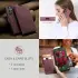 CaseMe 013 Samsung Galaxy S25 Ultra Hoesje Book Case met Standaard Rood afbeelding 9