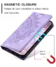 Xiaomi Redmi 14C Hoesje Mandala Print Book Case Paars