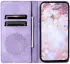 Xiaomi Redmi 14C Hoesje Mandala Print Book Case Paars afbeelding 2