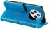 Xiaomi Redmi 14C Hoesje Mandala Book Case met Pasjeshouder Blauw afbeelding 3