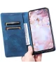 Xiaomi 14T Hoesje Mandala Book Case met Pasjeshouder Blauw