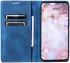 Xiaomi 14T Hoesje Mandala Book Case met Pasjeshouder Blauw afbeelding 2