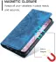 Xiaomi 14T Hoesje Mandala Book Case met Pasjeshouder Blauw afbeelding 3