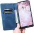 Xiaomi 14T Hoesje Mandala Book Case met Pasjeshouder Blauw afbeelding 8