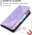 Xiaomi 14T Hoesje Mandala Book Case met Pasjeshouder Paars afbeelding 3