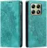 Xiaomi 14T Hoesje Mandala Book Case met Pasjeshouder Groen