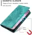 Xiaomi 14T Hoesje Mandala Book Case met Pasjeshouder Groen afbeelding 3