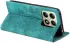 Xiaomi 14T Hoesje Mandala Book Case met Pasjeshouder Groen afbeelding 7