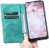 Xiaomi 14T Hoesje Mandala Book Case met Pasjeshouder Groen afbeelding 8