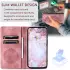 Xiaomi 14T Hoesje Mandala Book Case met Pasjeshouder Roze Goud afbeelding 4
