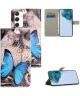 Samsung Galaxy A16 Hoesje Portemonnee Book Case Butterfly Print