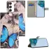 Samsung Galaxy A16 Hoesje Portemonnee Book Case Butterfly Print afbeelding 6