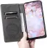 Samsung Galaxy A16 Hoesje Mandala Book Case met Pasjeshouder Zwart afbeelding 7
