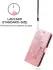 Xiaomi 14T Pro Hoesje Bloemen Print Wallet Book Case Roze afbeelding 7