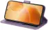 Xiaomi 14T Pro Hoesje Bloemen Print Wallet Book Case Paars afbeelding 11