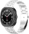 Samsung Galaxy Watch Ultra Bandje - Roestvrij Staal met Vlindersluiting - Zilver afbeelding 2