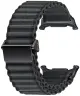 Samsung Galaxy Watch Ultra Bandje - Nylon Band - Zwart (S/M/L)