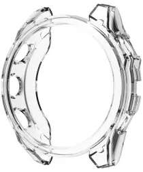 Garmin Fenix 8 43MM Hoesje - TPU Bumper Case - Transparant afbeelding