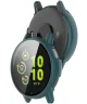 Garmin Vivoactive 5 Hoesje - Bumper met Tempered Glass - Groen