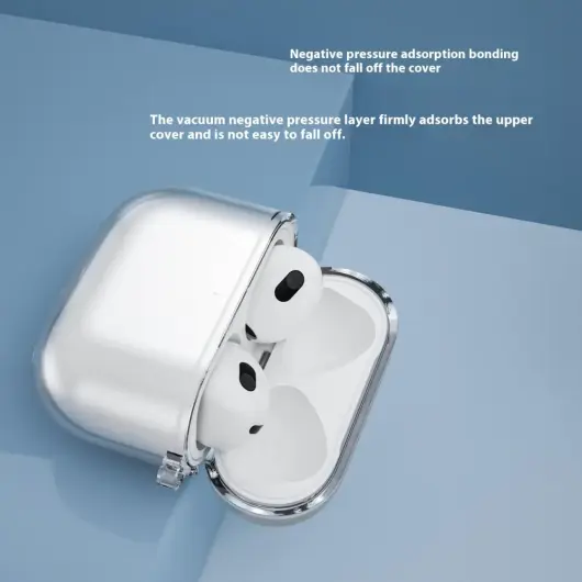 Apple AirPods 4 Hoesje TPU met Ring Transparant afbeelding 8