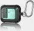 Apple AirPods 4 Hoesje Shockproof Cover met Karabijnhaak Zwart afbeelding 8