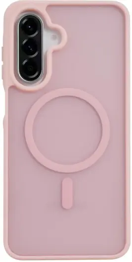 Samsung Galaxy A26 Hoesje met MagSafe Back Cover Matte Roze afbeelding 2