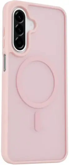 Samsung Galaxy A26 Hoesje met MagSafe Back Cover Matte Roze afbeelding 4