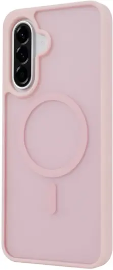 Samsung Galaxy A26 Hoesje met MagSafe Back Cover Matte Roze afbeelding 5