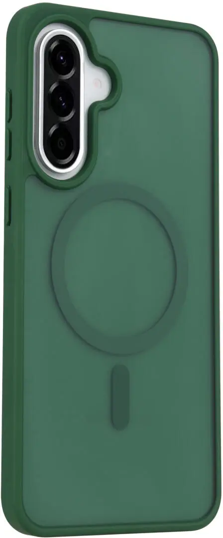 Samsung Galaxy A36 Hoesje met MagSafe Back Cover Matte Groen afbeelding 4