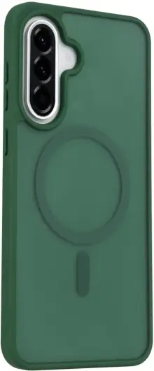 Samsung Galaxy A36 Hoesje met MagSafe Back Cover Matte Groen afbeelding 4