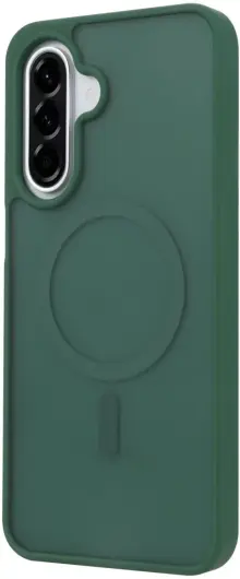 Samsung Galaxy A36 Hoesje met MagSafe Back Cover Matte Groen afbeelding 5