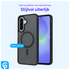 Samsung Galaxy A56 Hoesje met MagSafe Back Cover Matte Zwart afbeelding 5