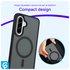 Samsung Galaxy A56 Hoesje met MagSafe Back Cover Matte Zwart afbeelding 6