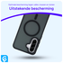 Samsung Galaxy A56 Hoesje met MagSafe Back Cover Matte Zwart afbeelding 2