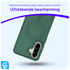 Samsung Galaxy A56 Hoesje met MagSafe Back Cover Matte Groen afbeelding 2