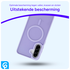 Samsung Galaxy A56 Hoesje met MagSafe Back Cover Matte Paars afbeelding 5