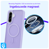 Samsung Galaxy A56 Hoesje met MagSafe Back Cover Matte Paars afbeelding 6