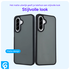 Samsung Galaxy A56 Hoesje Back Cover Matte Zwart afbeelding 4