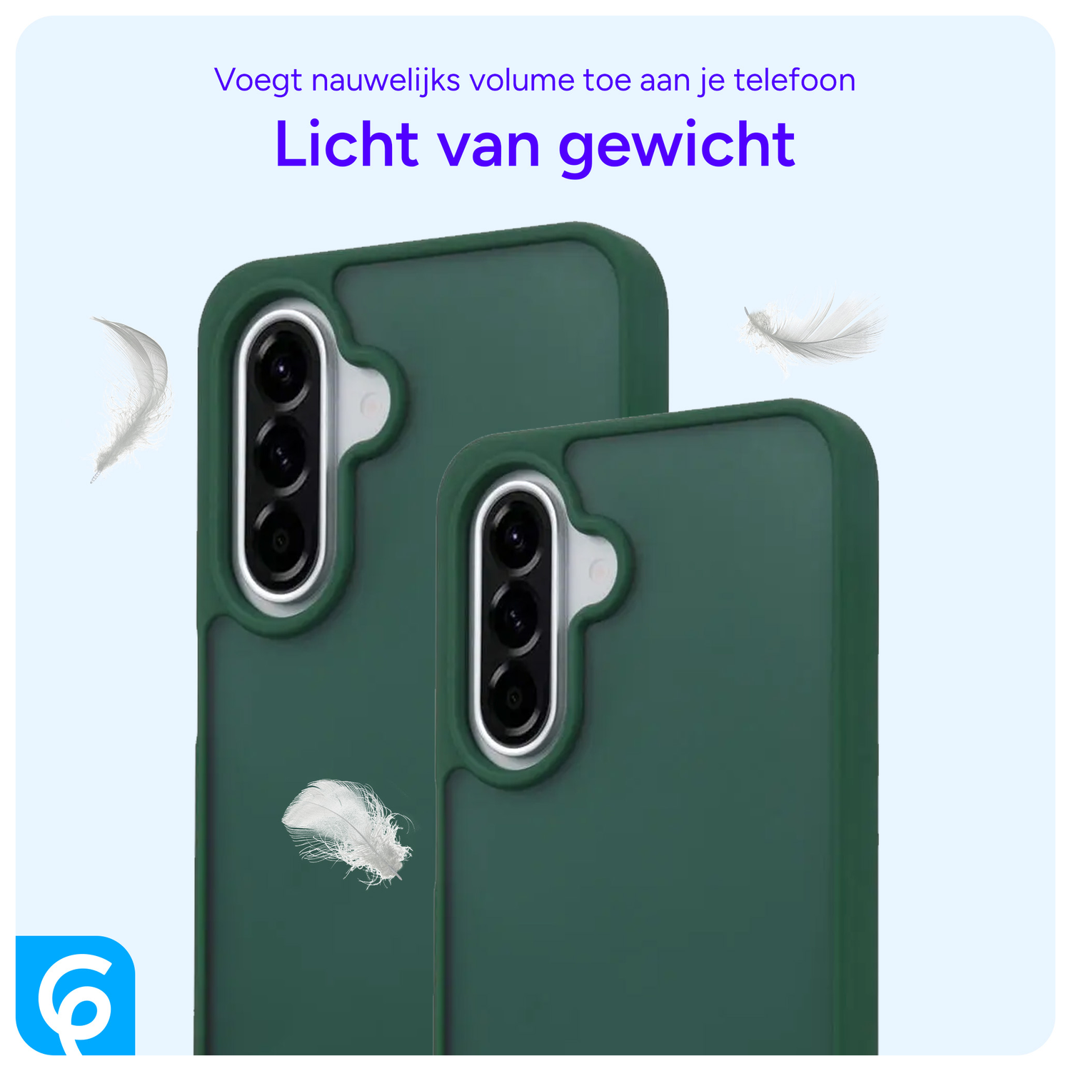 Samsung Galaxy A56 Hoesje Back Cover Matte Groen afbeelding 4
