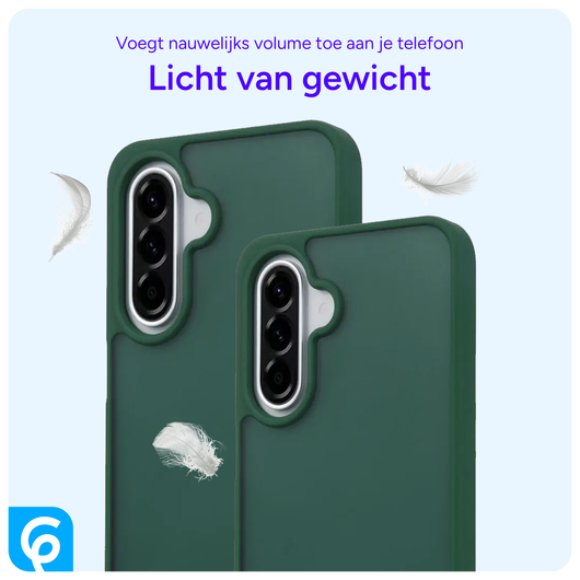 Samsung Galaxy A56 Hoesje Back Cover Matte Groen afbeelding 4