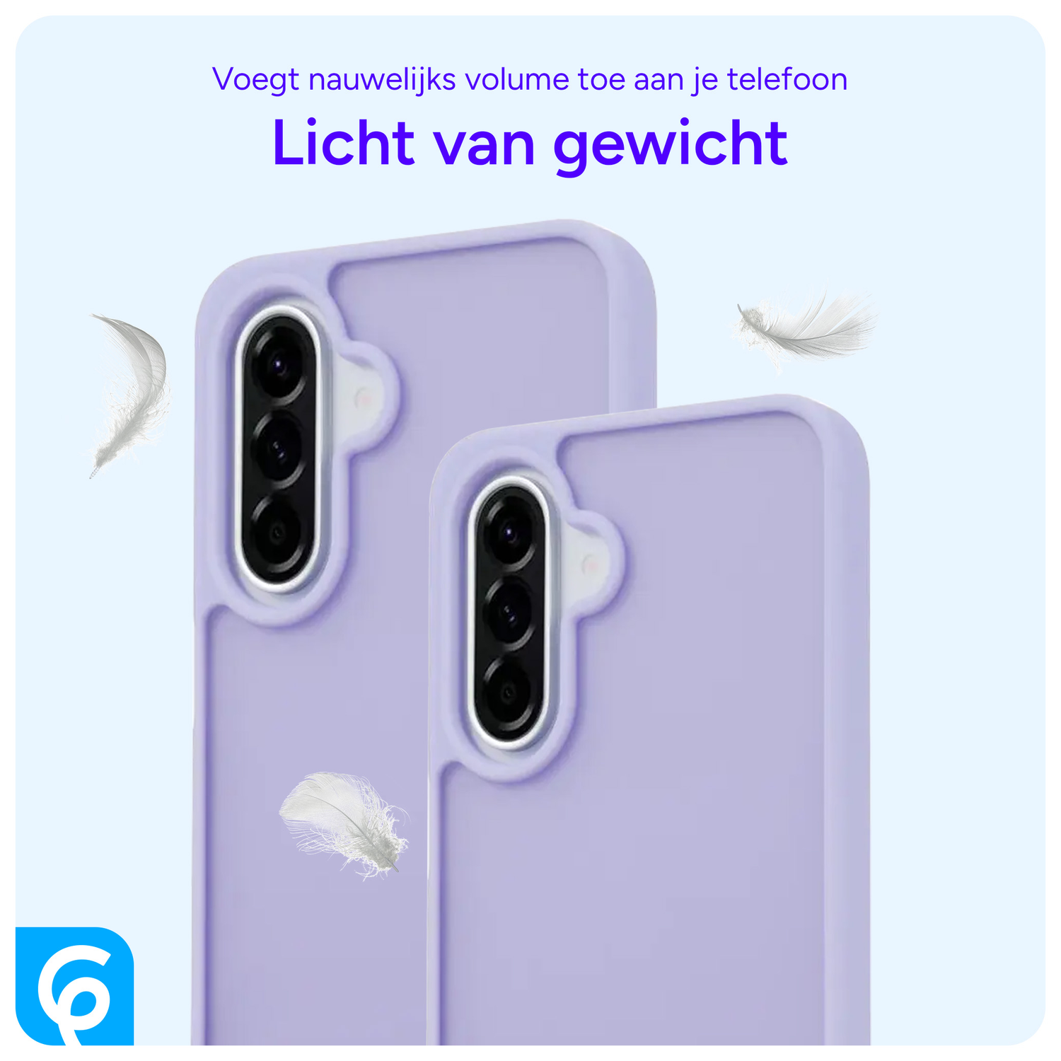 Samsung Galaxy A56 Hoesje Back Cover Matte Paars afbeelding 3