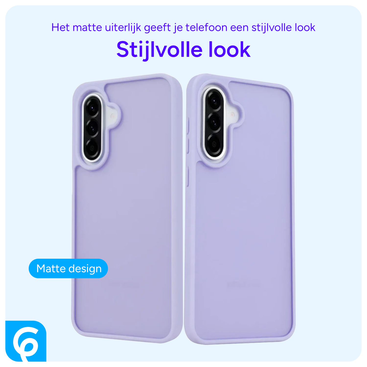 Samsung Galaxy A56 Hoesje Back Cover Matte Paars afbeelding 4