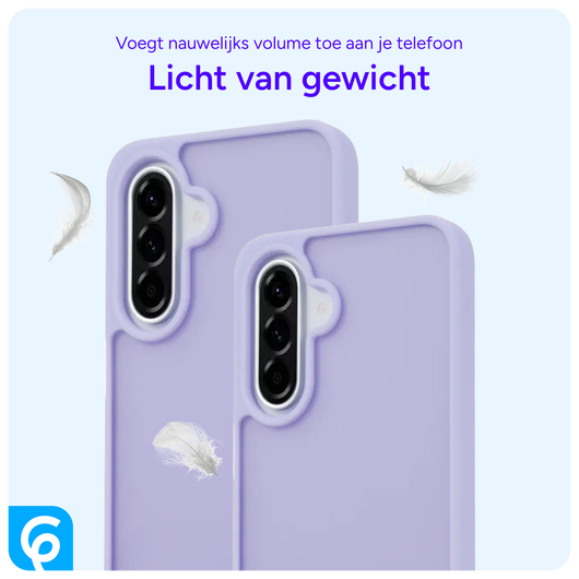 Samsung Galaxy A56 Hoesje Back Cover Matte Paars afbeelding 3