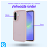 Samsung Galaxy A56 Hoesje Back Cover Matte Roze afbeelding 2