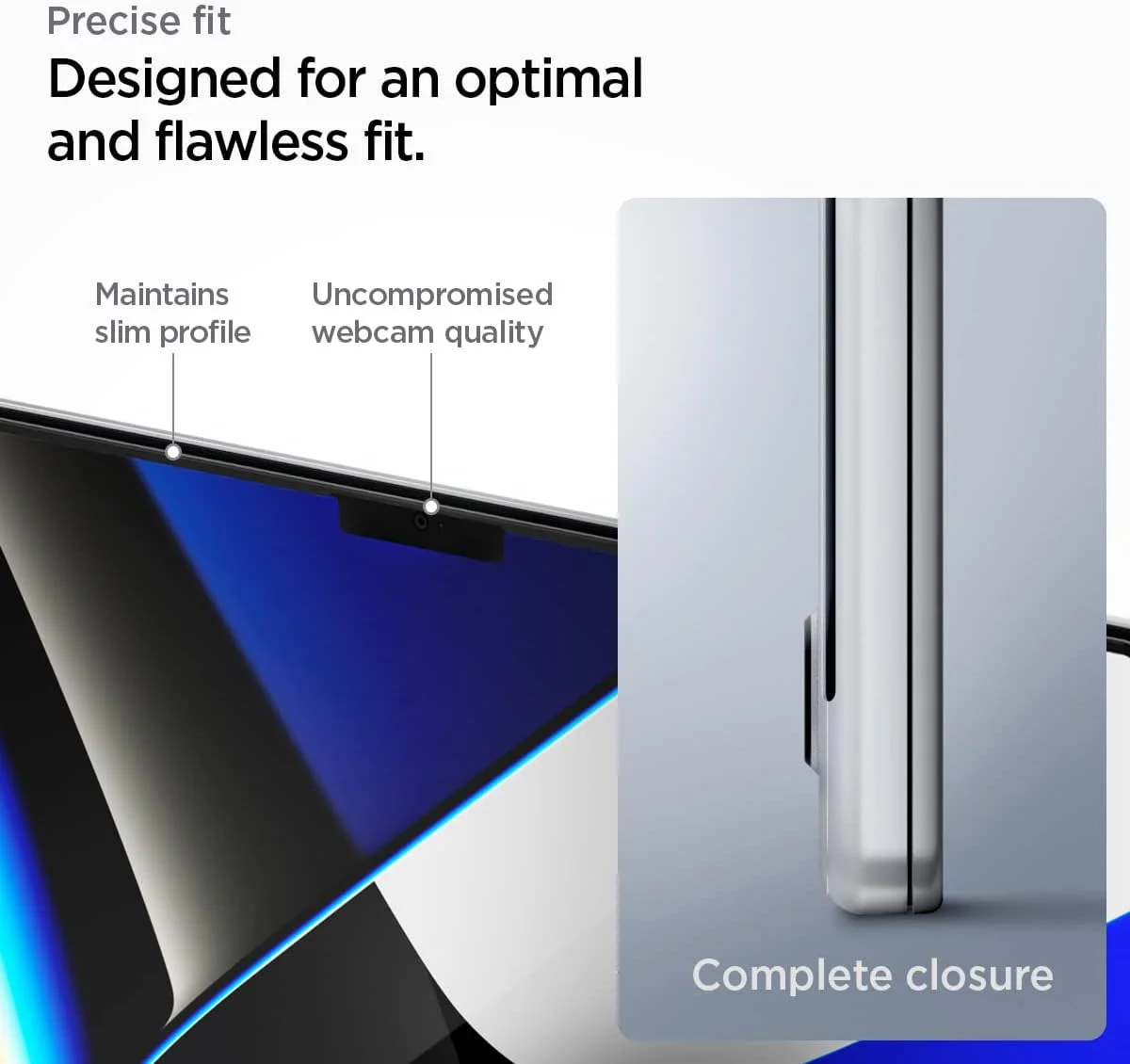 Spigen Glas.tR Slim - MacBook Pro 14 Inch Screen Protector Tempered Glass afbeelding 6