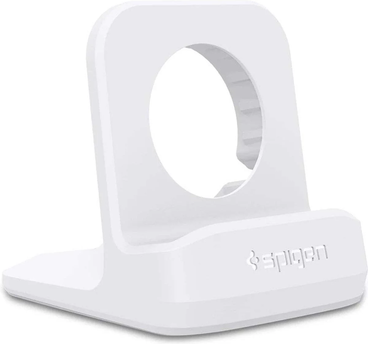 Spigen Apple Watch Night Stand S350 - Standaard voor Apple Watch Lader Wit afbeelding 2